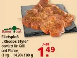 Multi Markt Bauern Gut Filetspieẞ „Rhodos Style" Angebot