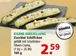 Multi Markt Zucchini Schiffchen Angebot