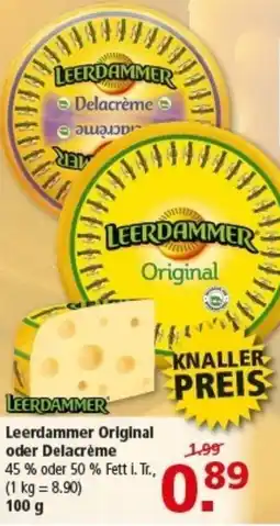 Multi Markt Leerdammer Original oder Delacrème Angebot