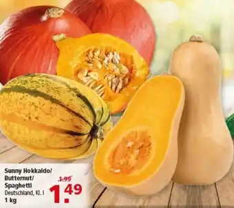 Multi Markt Sunny Hokkaido/ Butternut/ Spaghetti Angebot