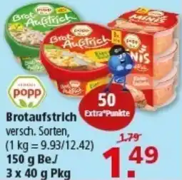 Multi Markt popp Brotaufstrich Angebot
