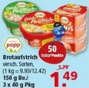Multi Markt popp Brotaufstrich Angebot