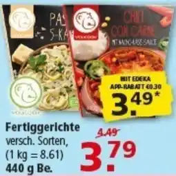 Multi Markt Fertiggerichte Angebot