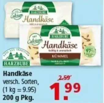 Multi Markt HARZBUBE Handkäse Angebot