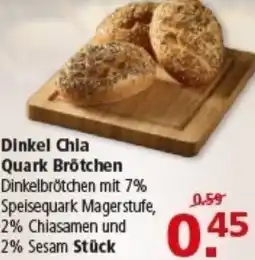 Multi Markt Dinkel Chia Quark Brötchen Angebot