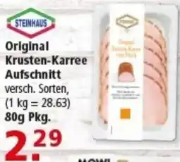 Multi Markt STEINHAUS Original Krusten-Karree Aufschnitt Angebot