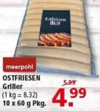 Multi Markt meerpohl OSTFRIESEN Griller Angebot
