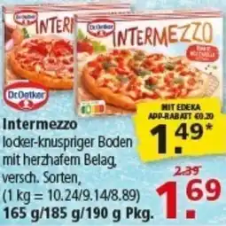 Multi Markt Dr. Oetker Intermezzo Angebot