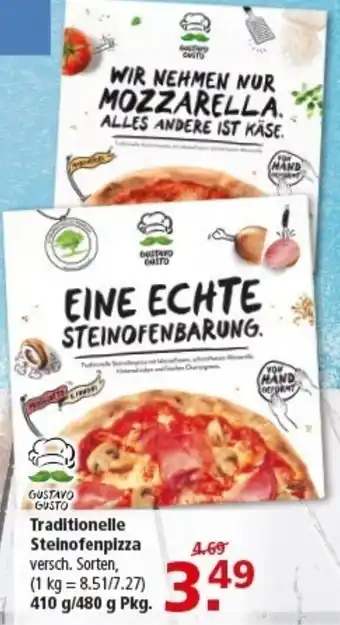 Multi Markt Traditionelle Steinofenpizza Angebot