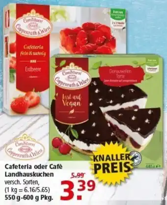 Multi Markt Conditorei Coppenrath&Wiese Cafeteria oder Cafè Landhauskuchen Angebot