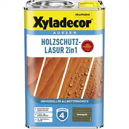 toom Baumarkt Xyladecor 2in1 Holzschutzlasur tannengrün 4 l Angebot
