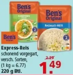 Multi Markt Ben's Original Express-Reis Angebot