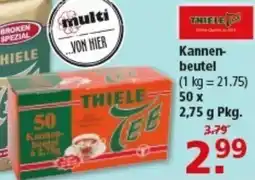 Multi Markt THIELE Kannenbeutel Angebot