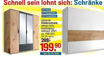 Möbelpiraten Kleiderschrank Angebot