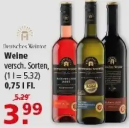 Multi Markt Deutsches Weintor Weine Angebot