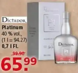 Multi Markt Dictador Platinum Angebot