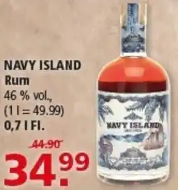 Multi Markt NAVY ISLAND Rum Angebot