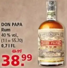 Multi Markt DON PAPA Rum Angebot