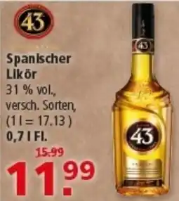 Multi Markt 43 Spanischer Likör Angebot