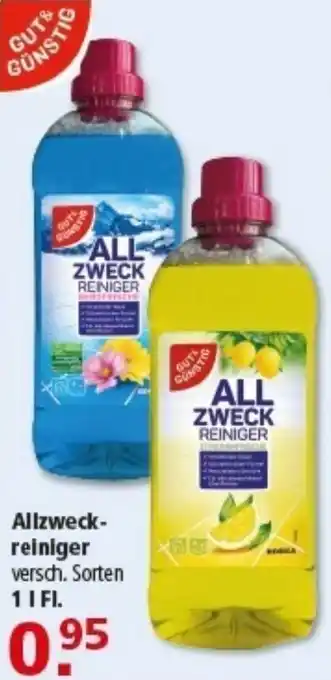Multi Markt Gut & Günstig Allzweckreiniger Angebot