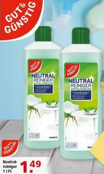 Multi Markt Gut & Günstig Neutralreiniger Angebot