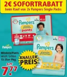 Multi Markt Pampers Windeln/Pants Angebot