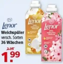 Multi Markt Lenor Weichspüler Angebot