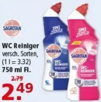 Multi Markt SAGROTAN WC Reiniger Angebot