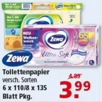 Multi Markt Zewa Toilettenpapier Angebot