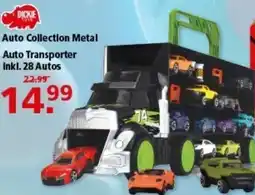 Multi Markt DICKIE Auto Transporter inkl. 28 Autos Angebot