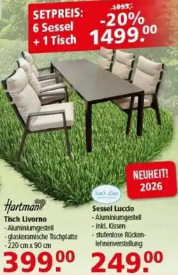 Multi Markt Hartman Tisch Livorno Angebot