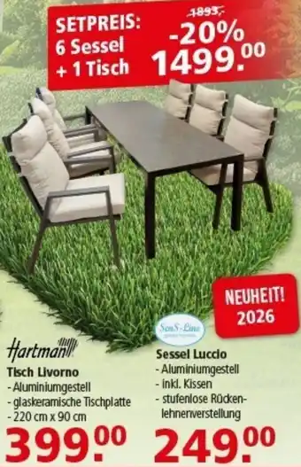 Multi Markt Hartman Tisch Livorno Angebot