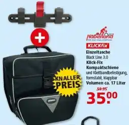Multi Markt Haberland Einzeltasche oder Klick-Fix Kompaktschiene Angebot