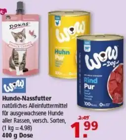 Multi Markt Wow Hunde-Nassfutter Angebot
