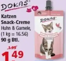 Multi Markt DOKAS Katzen Snack-Creme Angebot
