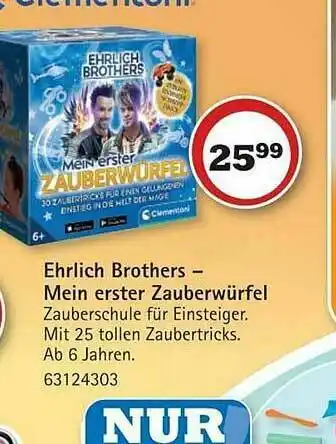 Vedes Ehrlich Brothers - Mein Erster Zauberwürfel Angebot