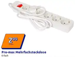 Action Pro-max Mehrfachsteckdose Angebot