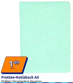 Action Frottee-Notizbuch A5 Angebot