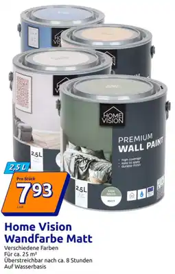 Action Home Vision Wandfarbe Matt Angebot