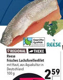 CITTI Markt Reese Frisches Lachsforellenfilet Angebot