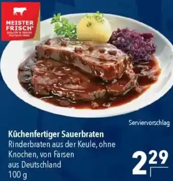 CITTI Markt Küchenfertiger Sauerbraten Angebot