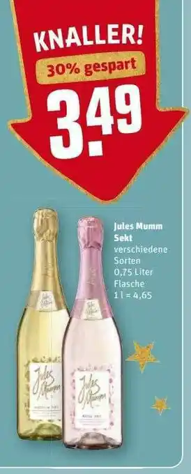 REWE Kaufpark Jules Mumm Sekt Angebot