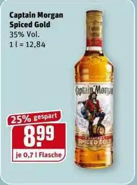 REWE Kaufpark Captain Morgan Spiced Gold Angebot