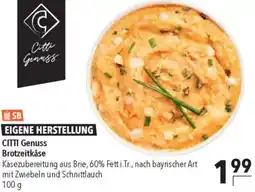 CITTI Markt CITTI Genuss Brotzeitkäse Angebot