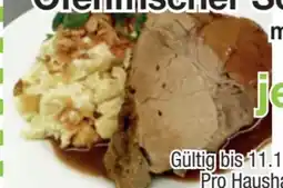 Möbel Inhofer Inhofer Ofenfrischer Schweinebraten Angebot