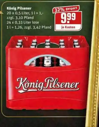 REWE Kaufpark König Pilsener Angebot