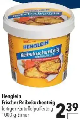 CITTI Markt Henglein Frischer Reibekuchenteig Angebot