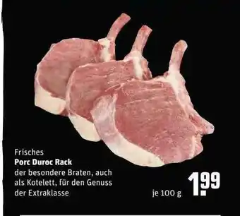 REWE Kaufpark Frisches Porc Duroc Rack Angebot