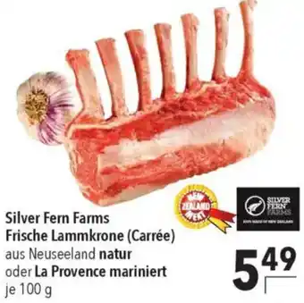 CITTI Markt Silver Fern Farms Frische Lammkrone (Carrée) oder La Provence mariniert Angebot