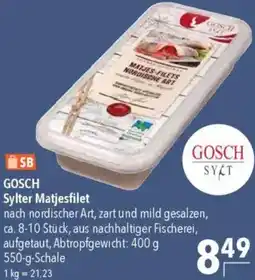 CITTI Markt GOSCH Sylter Matjesfilet Angebot